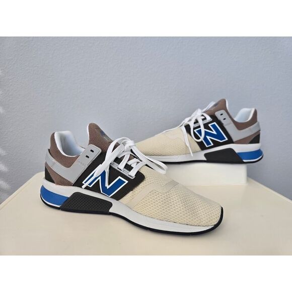 New Balance 247 MS247NMC Men’s Sneakers Size 9 NWOT Beige Blue No Box Streetwear main image 6